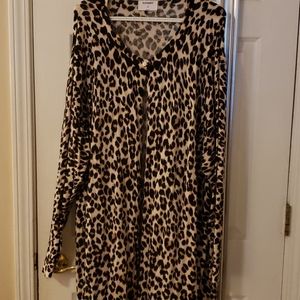 EUC Old Navy Animal Print Cardigan